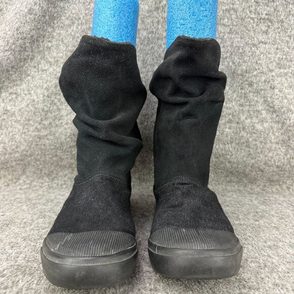 ✅Womens 8 Nike Glencoe Warrior Black Slouchy Boots Urban Casual Comfort sneakers - Picture 5 of 13